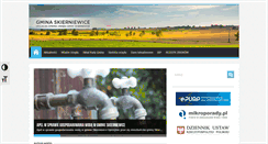 Desktop Screenshot of gminaskierniewice.pl